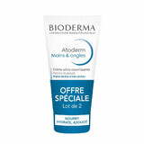 Bioderma Atoderm Ultra voedende handcrème droge en zeer droge huid 2x50ml