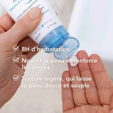 Bioderma Atoderm Crème Ultra-Nourrissante Mains Sèches à Très Sèches 2x50ml