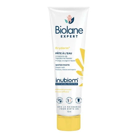 Biolane Expert Eryderm Baby Wasser Paste Peaux Sensibles 75ml