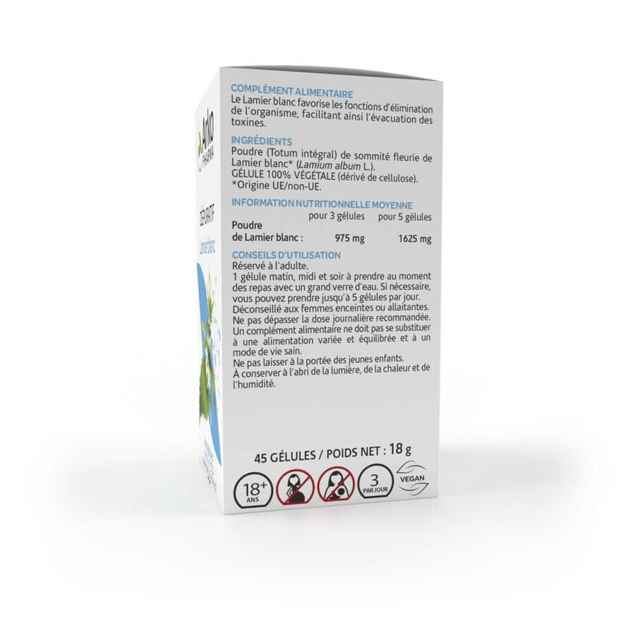 Arkopharma Arkocapsule Urzică albă 4 depurativ 45 capsule