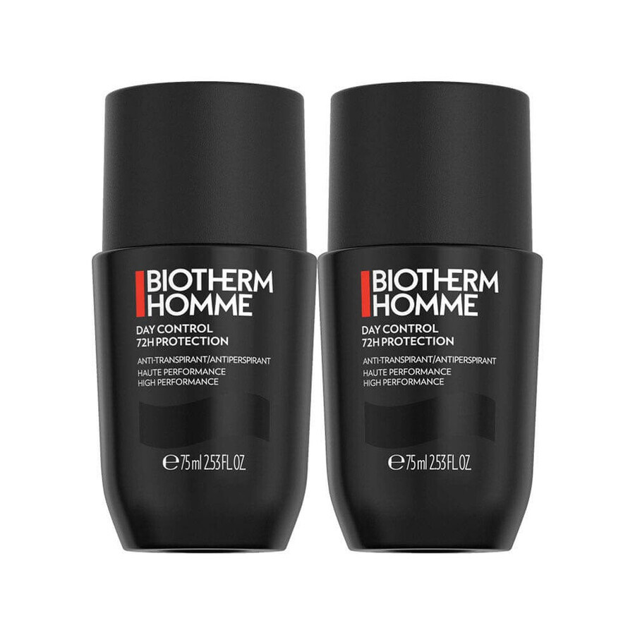 Cumpără Biotherm Day Control Roll-on Deodorant bărbați 2x75ml Biotherm Day Control Roll-on Deodorant bărbați 2x75ml