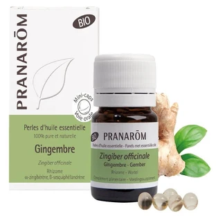 Pranarôm Ätherische Öle Bio-Ingwer 60 Perlen