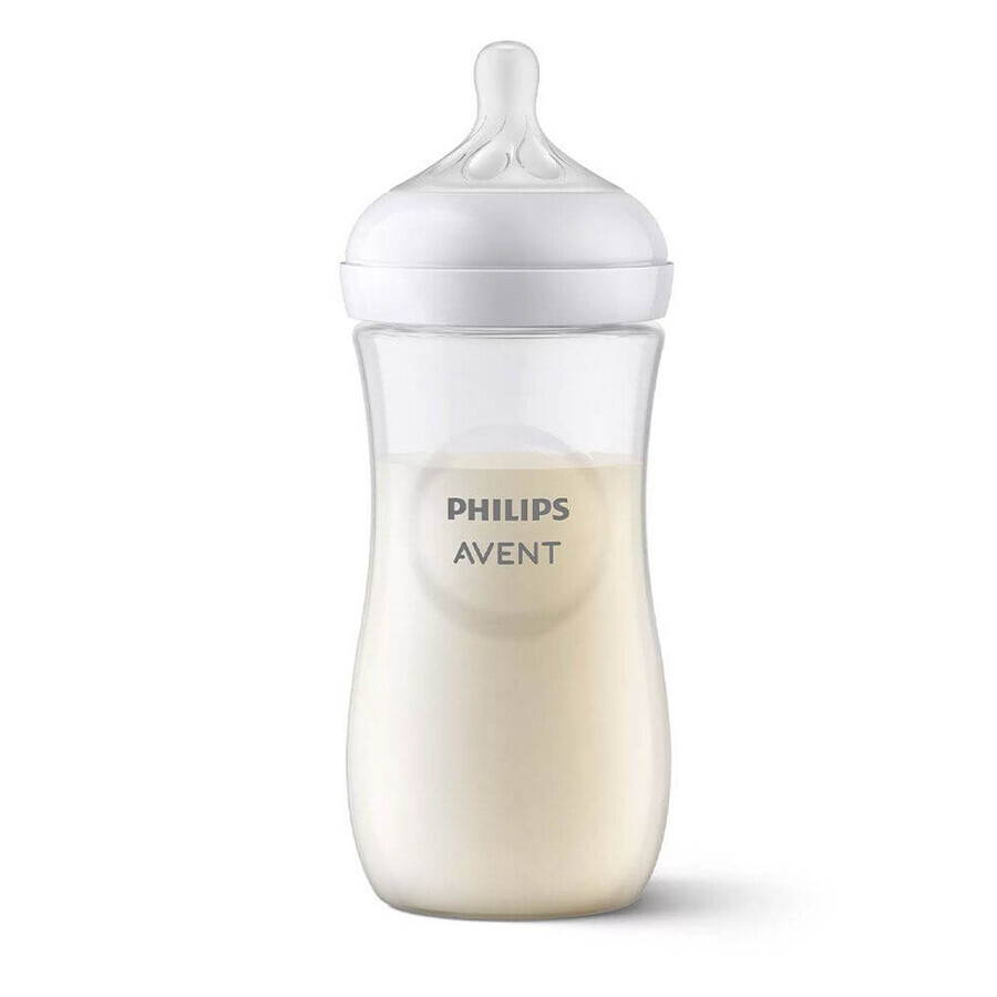 Acquista Avent Natural Response Biberon di plastica 3 mesi e oltre 330ml Avent Natural Response Biberon di plastica 3 mesi e oltre 330ml