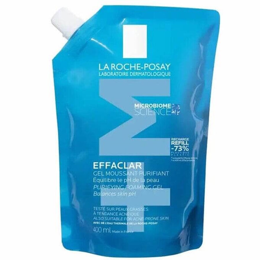 Acquista La Roche-Posay Effaclar Gel Detergente Ecoricarica Pelle Grassa a tendenza acneica 400ml La Roche-Posay Effaclar Gel Detergente Ecoricarica Pelle Grassa a tendenza acneica 400ml
