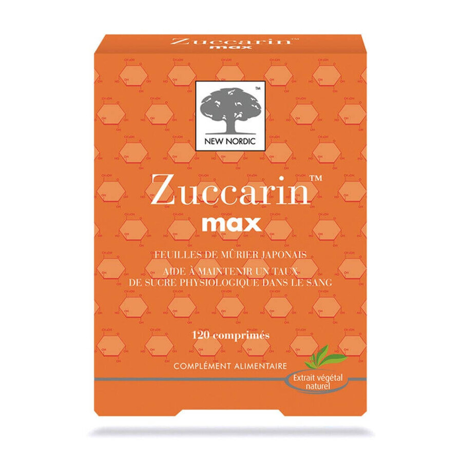 New Nordic Zuccarin Maxi 120 tabletten
