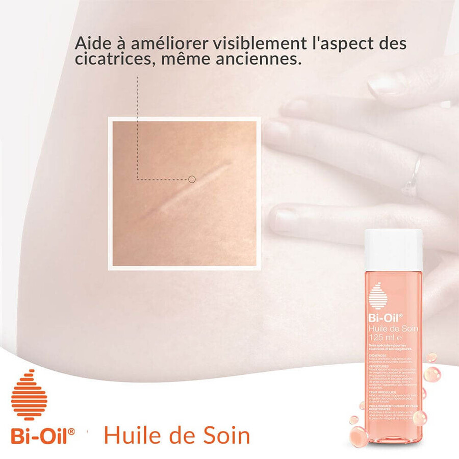 Bi-Oil Huile De Soin Cicatrice Et Vergeture 125ml