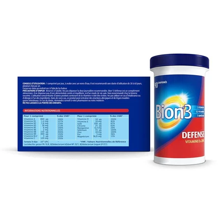 Bion3 Defense Adultes 90 Comprimes