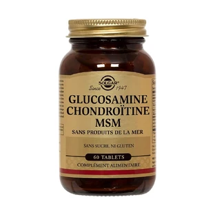 Solgar Extra Concentre Glucosamine Chondroitin Msm 60 Tablets 60 comprimés