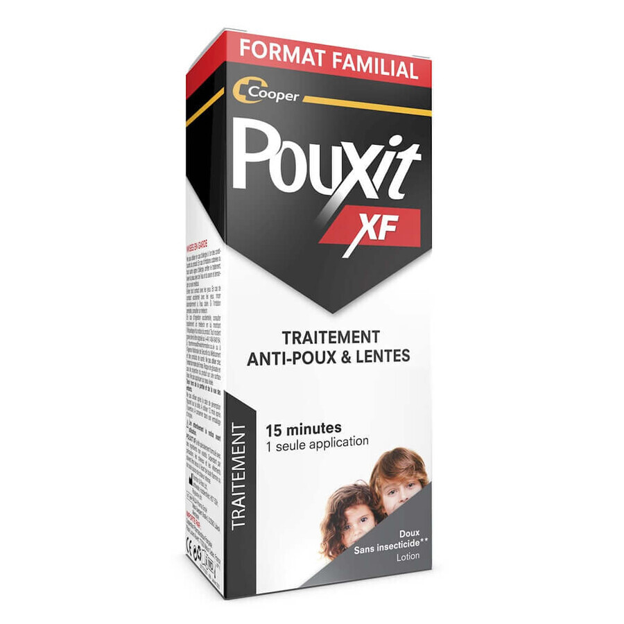 Pouxit XF Loțiune împotriva păduchilor și a niturilor 2x200ml