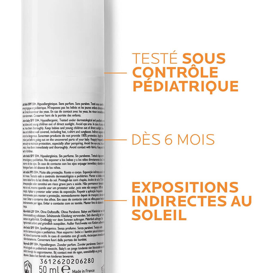 La Roche-Posay Anthelios 50+ Pediatrics Latte 50 ml