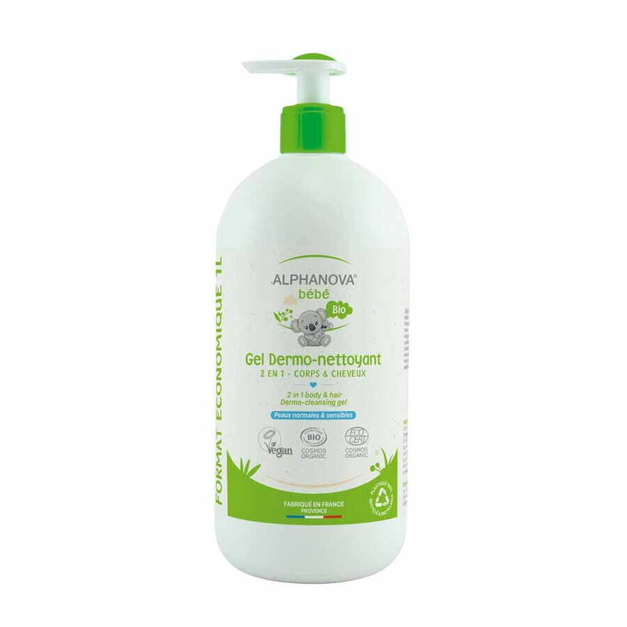 Alphanova Bébé Dermo-detergente para el baño Bebe Bio 1l