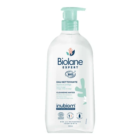 Biolane Expert Cleansing Water No Rinse Gesicht und Körper 500ml