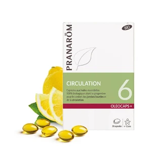 Pranarôm Oléocaps N°6 Circulación Bio 30 Cápsulas