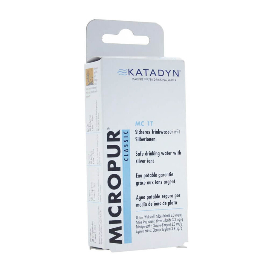 Katadyn Micropur Classic Mc 1t - 100 tabletten