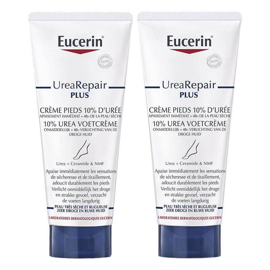Buy Eucerin UreaRepair Plus Foot Cream for Dry and Rough Skin 2x100ml Eucerin UreaRepair Plus Foot Cream for Dry and Rough Skin 2x100ml