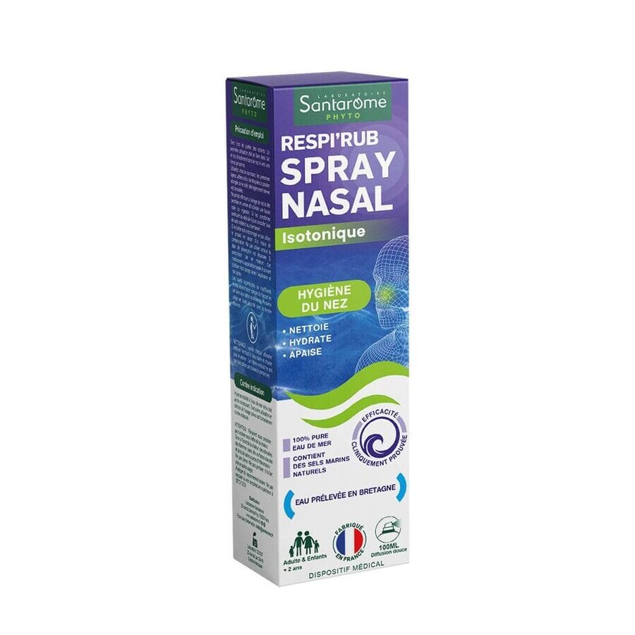 Santarome Respi'Rub Isotonisches Nasenspray Nasenhygiene 100ml