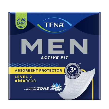 Tena Men Active Fit Absorbierender Schutz Stufe 2 Medium x20