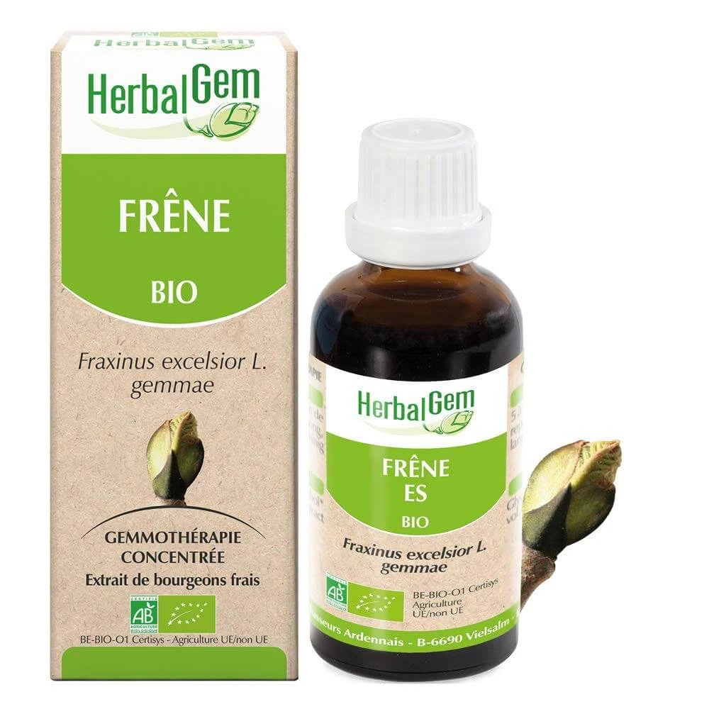 Herbalgem Bourgeons Retention Circulation Organic Ash 30ml