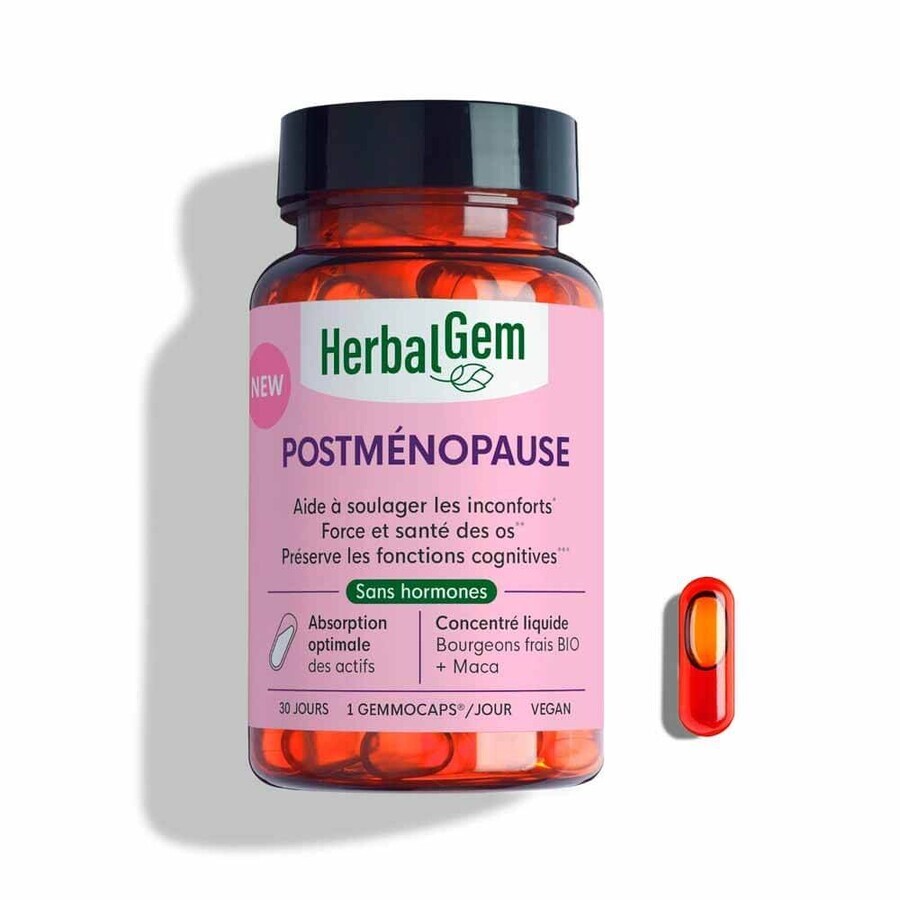 Herbalgem Gemmocaps Postmenopausia 30 cápsulas