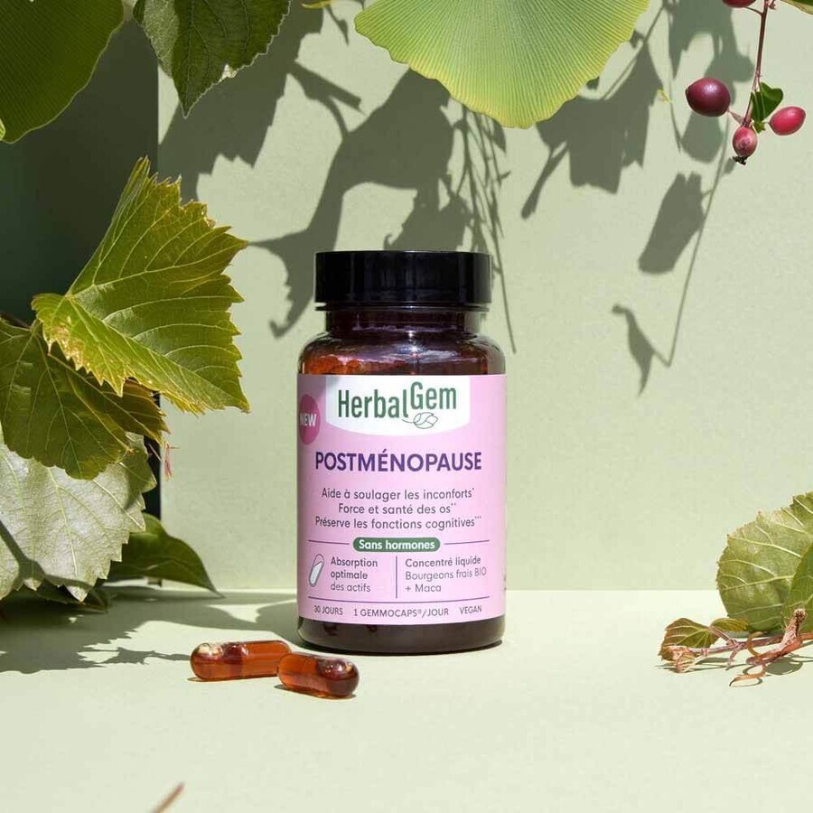 Herbalgem Gemmocaps Postmenopausia 30 cápsulas