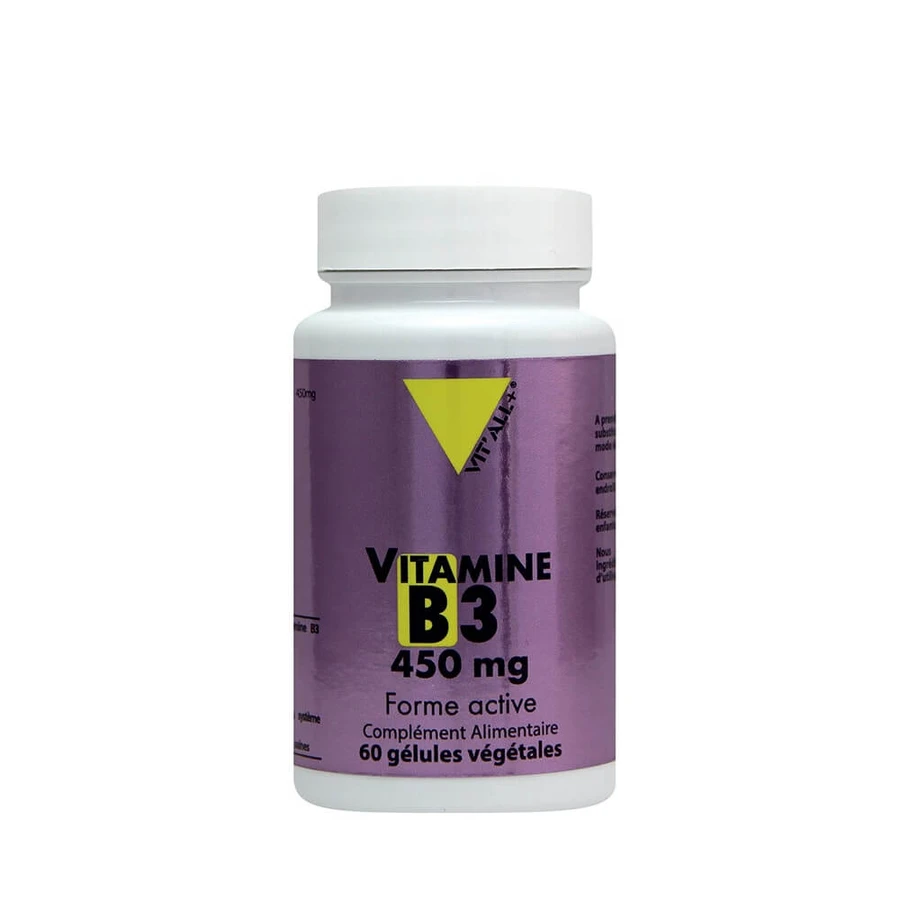 Vit'All+ Vitaminas B3 450mg 60 cápsulas