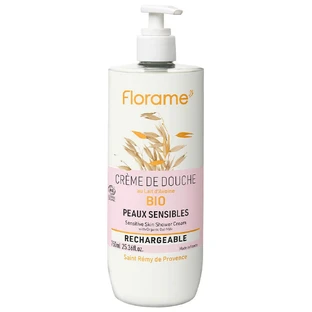 Florame Crème De Douche Lait d'Avoine Bio Peaux Sensibles 750ml