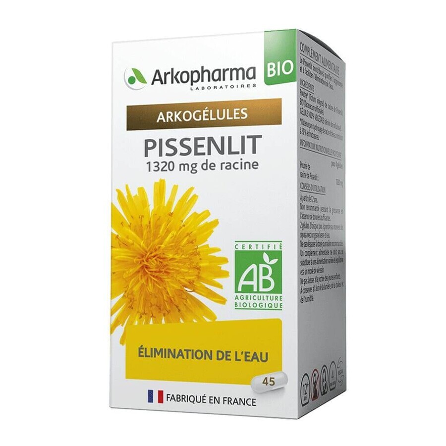 Arkopharma Arkocapsule Löwenzahn Bio 45 Kapseln