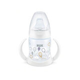Nuk First Choice+ con controllo della temperatura Tazza d’apprendimento bianca con beccuccio in silicone, unisex, dai 6 mesi 150 ml