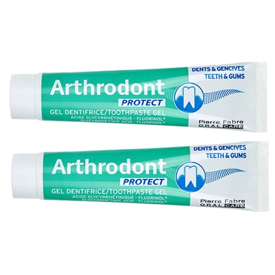 Buy Arthrodont Fluoride Toothpaste Tooth and Gums Protect 2x75ml Arthrodont Fluoride Toothpaste Tooth and Gums Protect 2x75ml