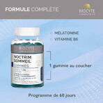 Biocyte Health Noctrim Forte Sommeil x60 gommine Biocyte Health Noctrim Forte Sommeil x60 gommine