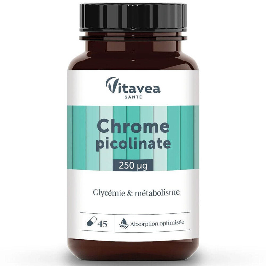 Shop Vitavea Santé Nutri'sentiels Chromium Picolinate Blutzucker und Stoffwechsel 45 Kapseln Vitavea Santé Nutri'sentiels Chromium Picolinate Blutzucker und Stoffwechsel 45 Kapseln