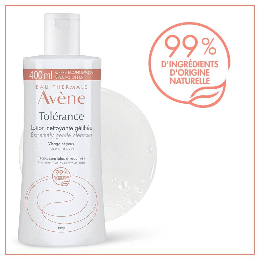 Avène Tolérance Gel Loción Limpiadora Peaux Sensibles 400ml Avène Tolérance Gel Loción Limpiadora Peaux Sensibles 400ml