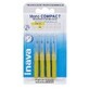 Inava Interdental brushes mono compact 1 mm yellow X4