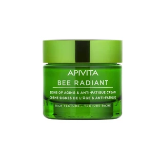 Apivita Bee Radiant Crema antiedad y antifatiga textura rica 50ml