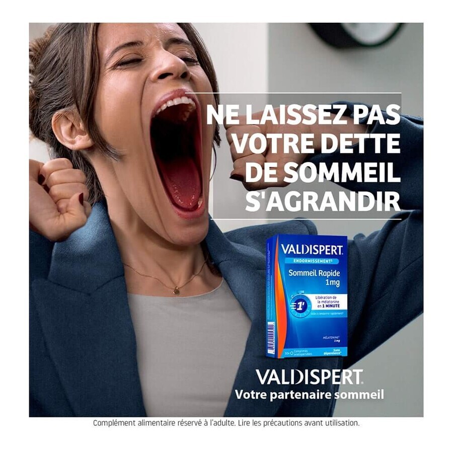 Valdispert Melatonine 1mg Snel Slapen 50 Tabletten