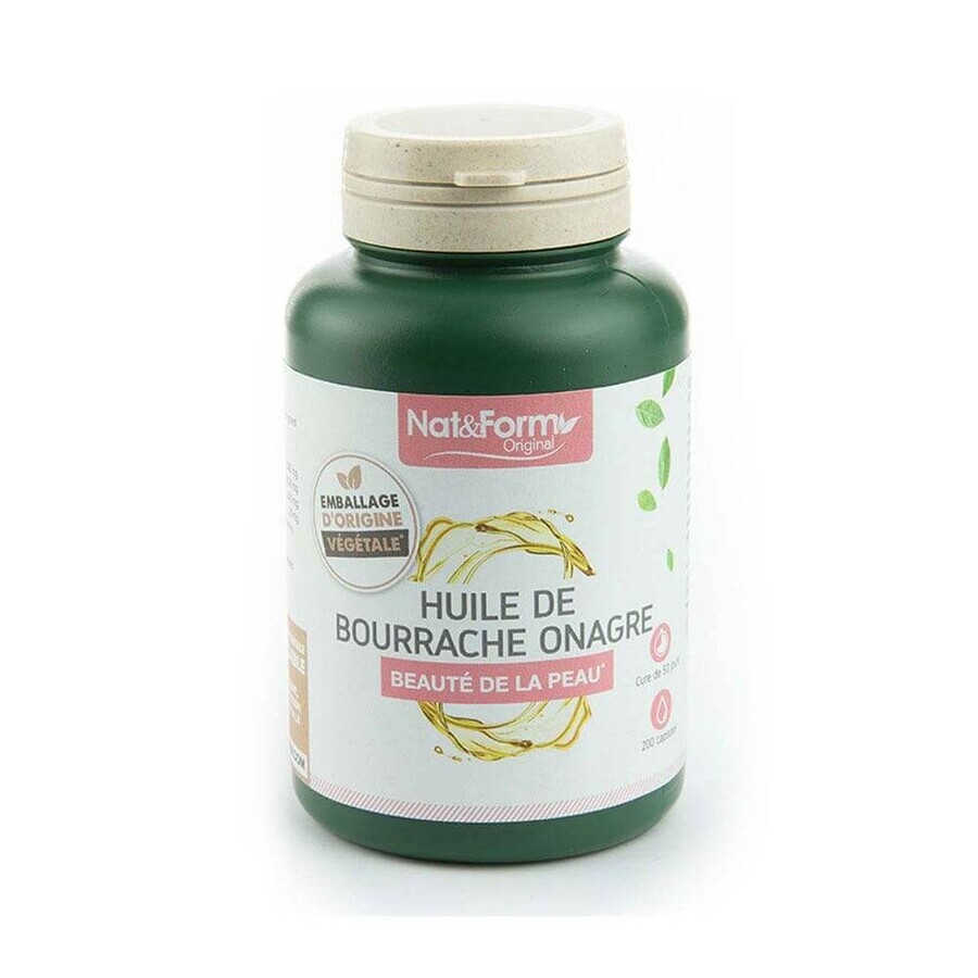 Comprar Nat&Form Aceite de Borraja y Onagra 200 Cápsulas Nat&Form Aceite de Borraja y Onagra 200 Cápsulas