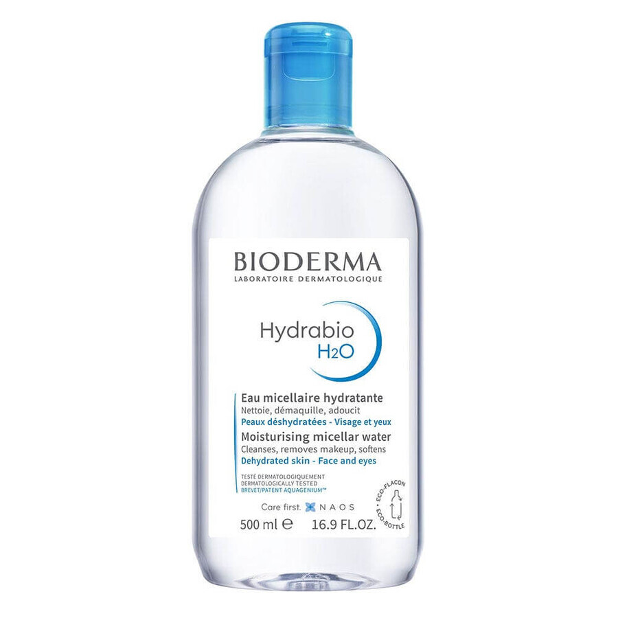 Winkel op Bioderma Hydrabio Micellair Reinigingswater Hydraterend H2O 500ml Bioderma Hydrabio Micellair Reinigingswater Hydraterend H2O 500ml
