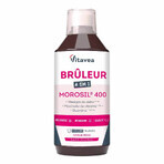 Vitavea Santé Bruciatore Morosil 4 in 1 Brucia grassi Cellulite Metabolismo Sapore di pesca 500ml