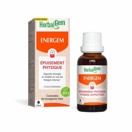 Herbalgem Complexes De Gemmotherapie Energem Epuisement Physique Bio 30ml
