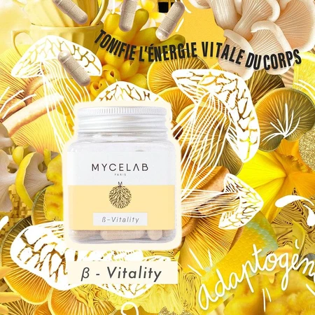 Mycelab B-vitality Stimulierend und energetisierend 56 Gele