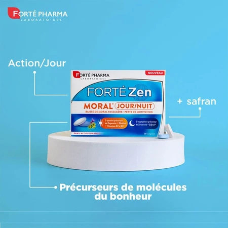 Forté Pharma Forté Zen Rhodiola aafferan moral noche 30 comprimidos