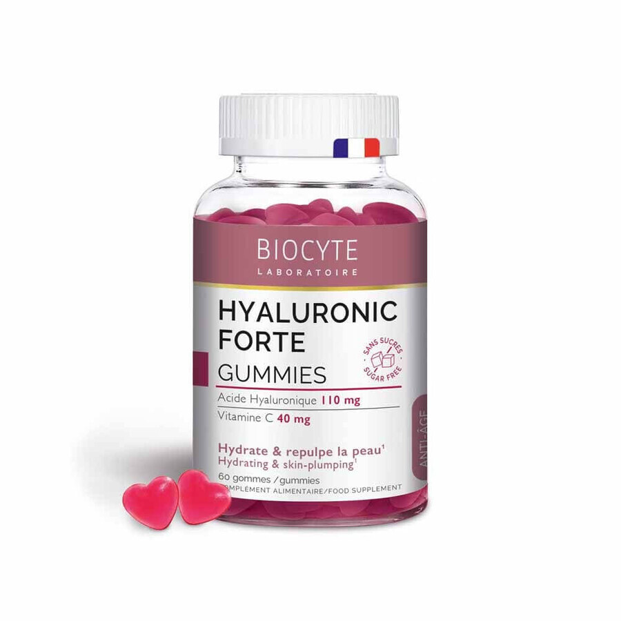 Cumpără Biocyte antiîmbătrânire acid hialuronic puternic 60 de gumii Biocyte antiîmbătrânire acid hialuronic puternic 60 de gumii