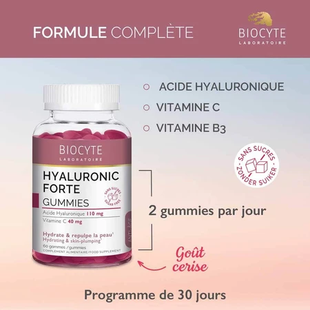 Biocyte Anti-aging Hyaluronic Strong 60 gummies