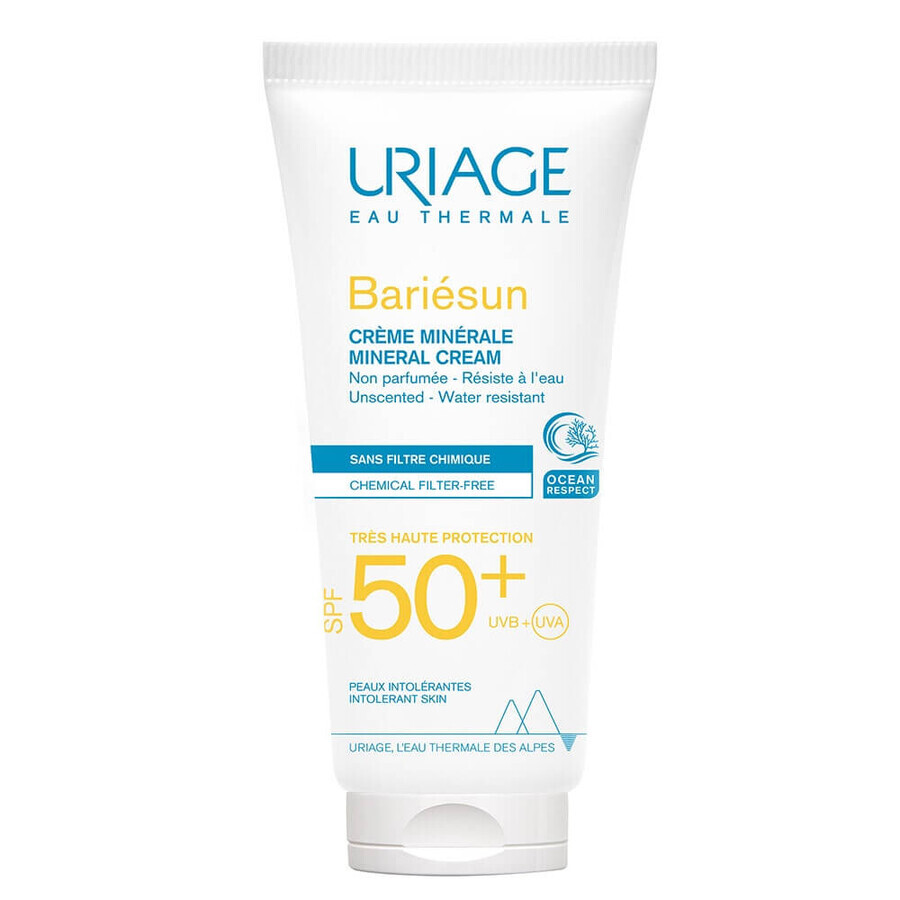 Uriage Bariésun Mineral Creme SPF50+ Parfümfrei