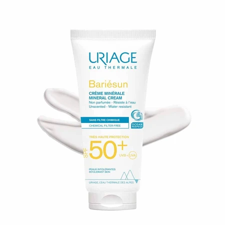 Uriage Bariésun Crema Mineral SPF50+ Sin Perfume