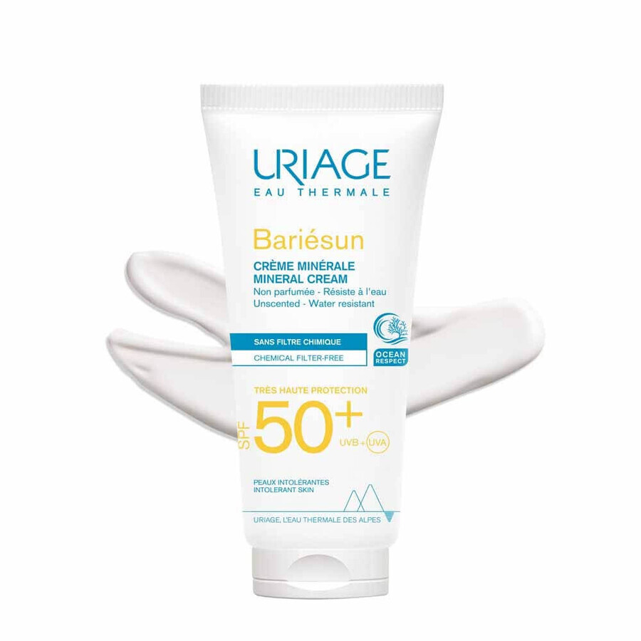 Uriage Bariésun Mineral Creme SPF50+ Parfümfrei