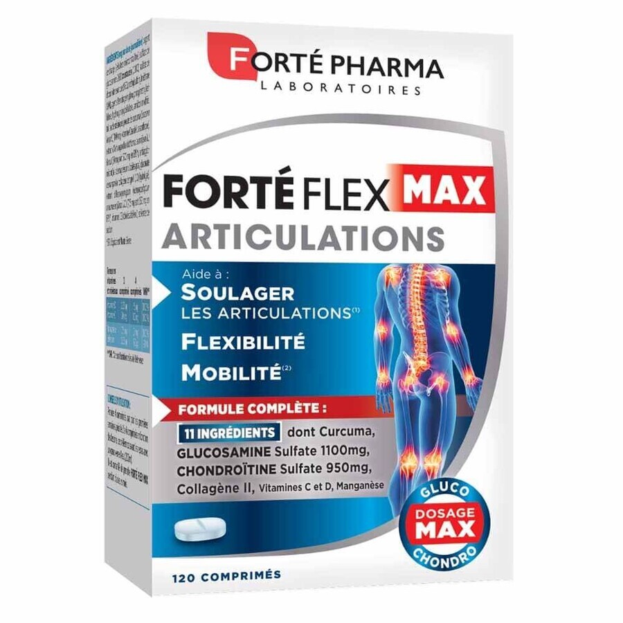 Forté Pharma Forté Flex Flexibilidad articular movilidad 120 comprimidos
