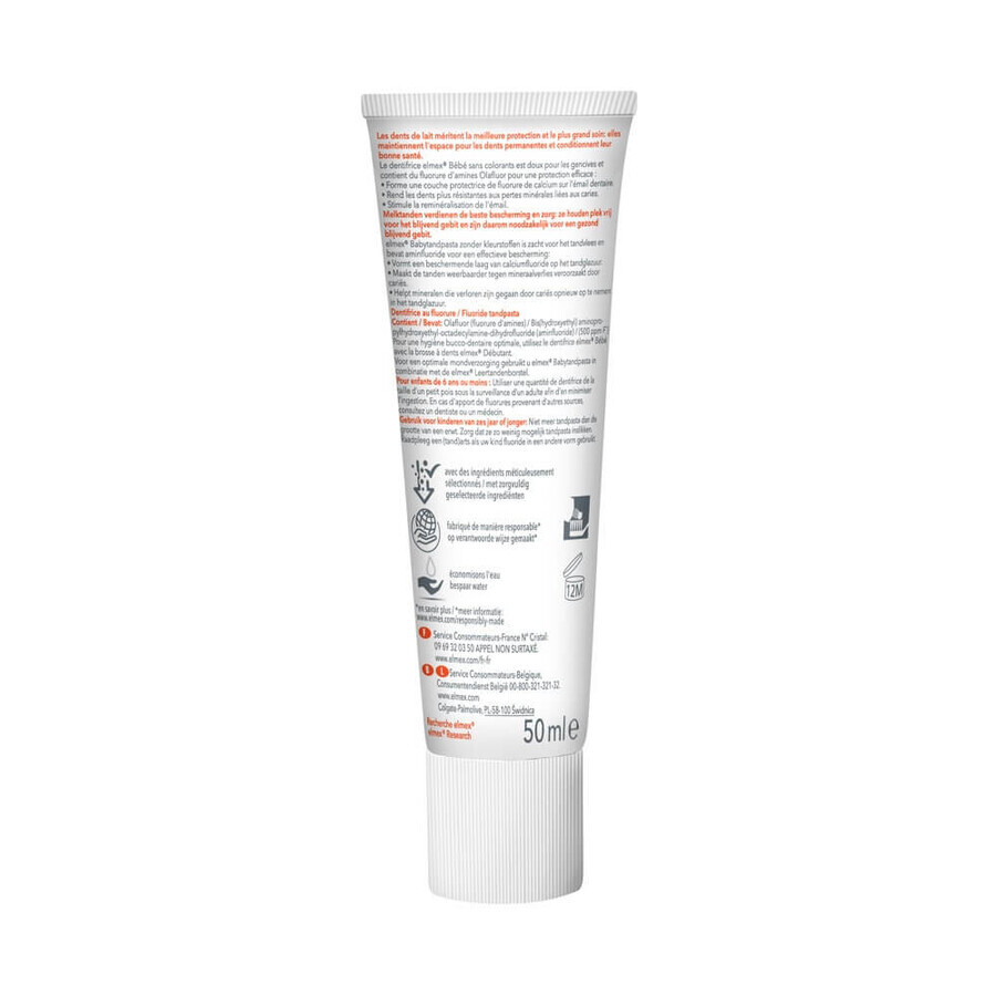 Elmex Toothpaste for children 0-2 years 50ml