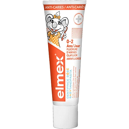Elmex Pasta dentífrica para niños de 0 a 2 años 50ml