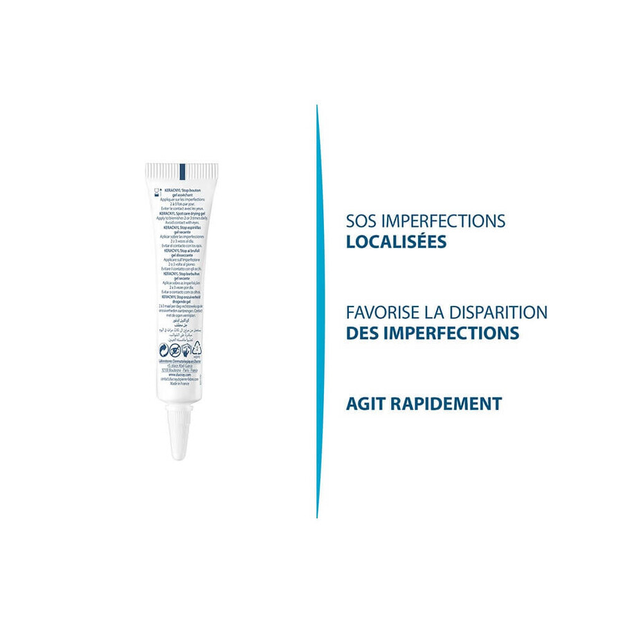 Ducray Keracnyl Stop ai Brufoli Pelli grasse con imperfezioni 10ml Ducray Keracnyl Stop ai Brufoli Pelli grasse con imperfezioni 10ml
